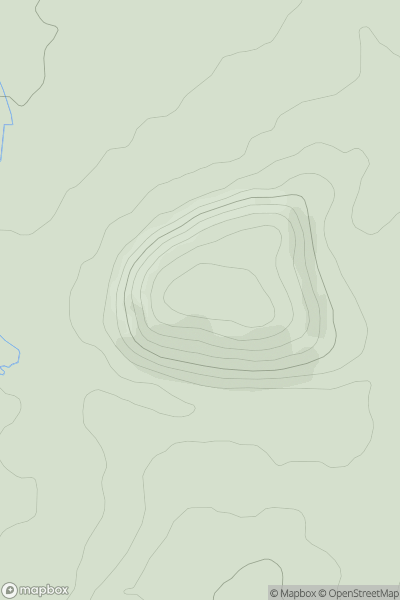Thumbnail image for Cadbury Castle [South Central England] showing contour plot for surrounding peak